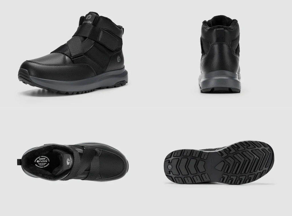 FitVille Men's CozyCore Winter Boots V16 - 3