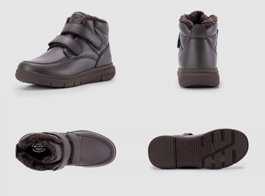 FitVille Men's CozyCore Winter Boots V5 - 7