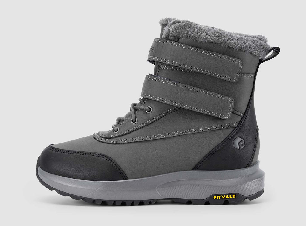 FitVille Men's CozyCore Winter Boots V7 - 9
