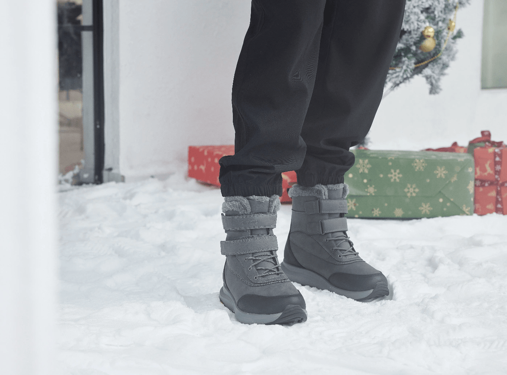 FitVille Men's CozyCore Winter Boots V7 - 10