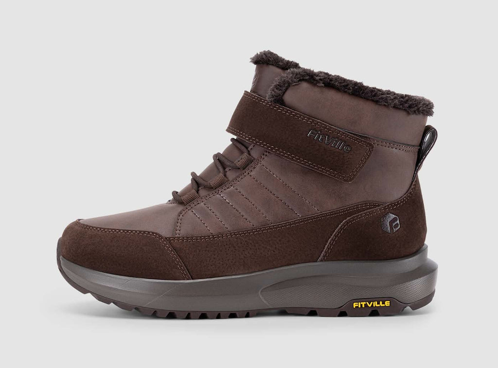 FitVille Men's CozyCore Winter Boots V8 - 11