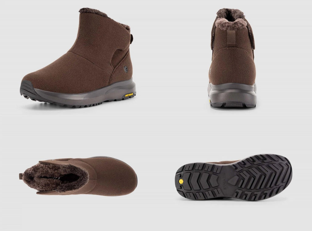 FitVille Men's CozyCore Winter Boots V9 - 7