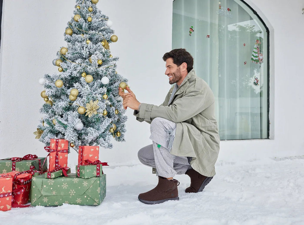 FitVille Men's CozyCore Winter Boots V9 - 6