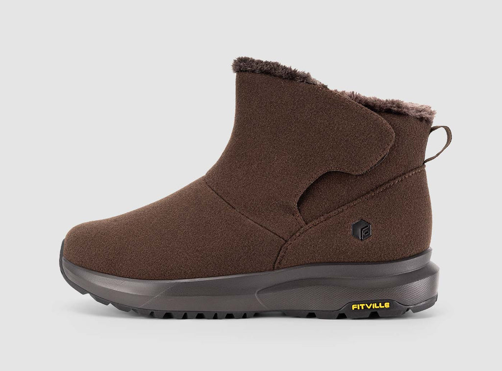 FitVille Men's CozyCore Winter Boots V9 - 5