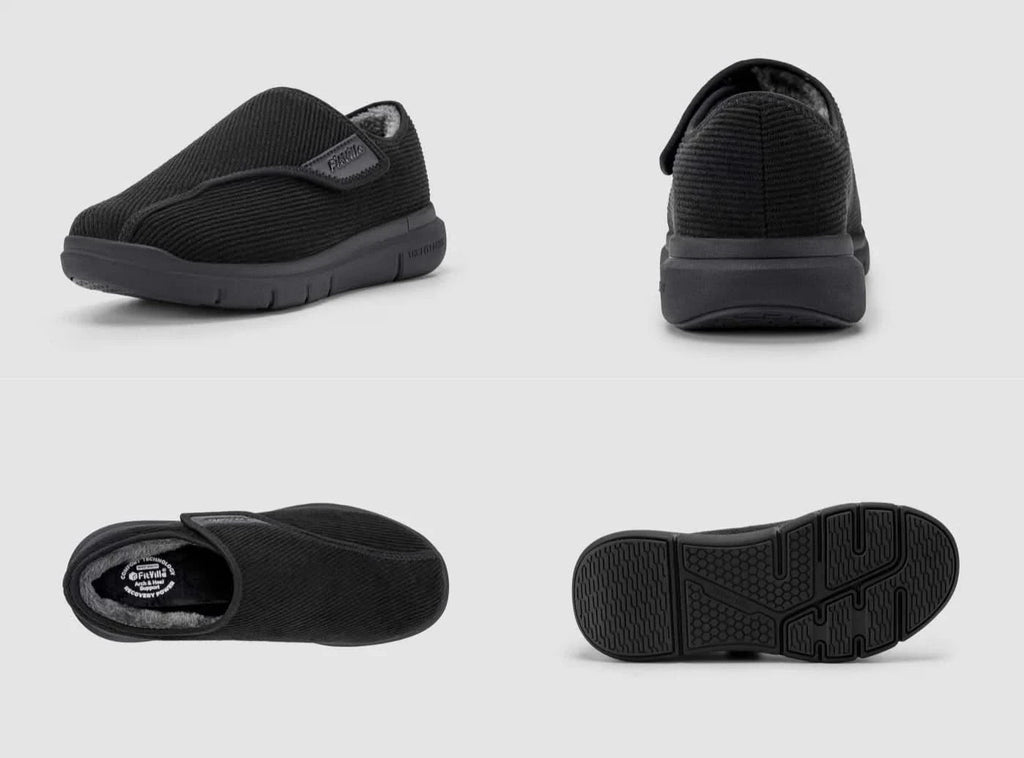 FitVille Men's EasyTop Comfort Slipper V1 - 9