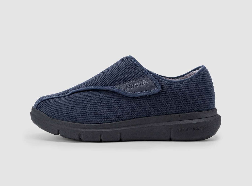 FitVille Men's EasyTop Comfort Slipper V1 - 21