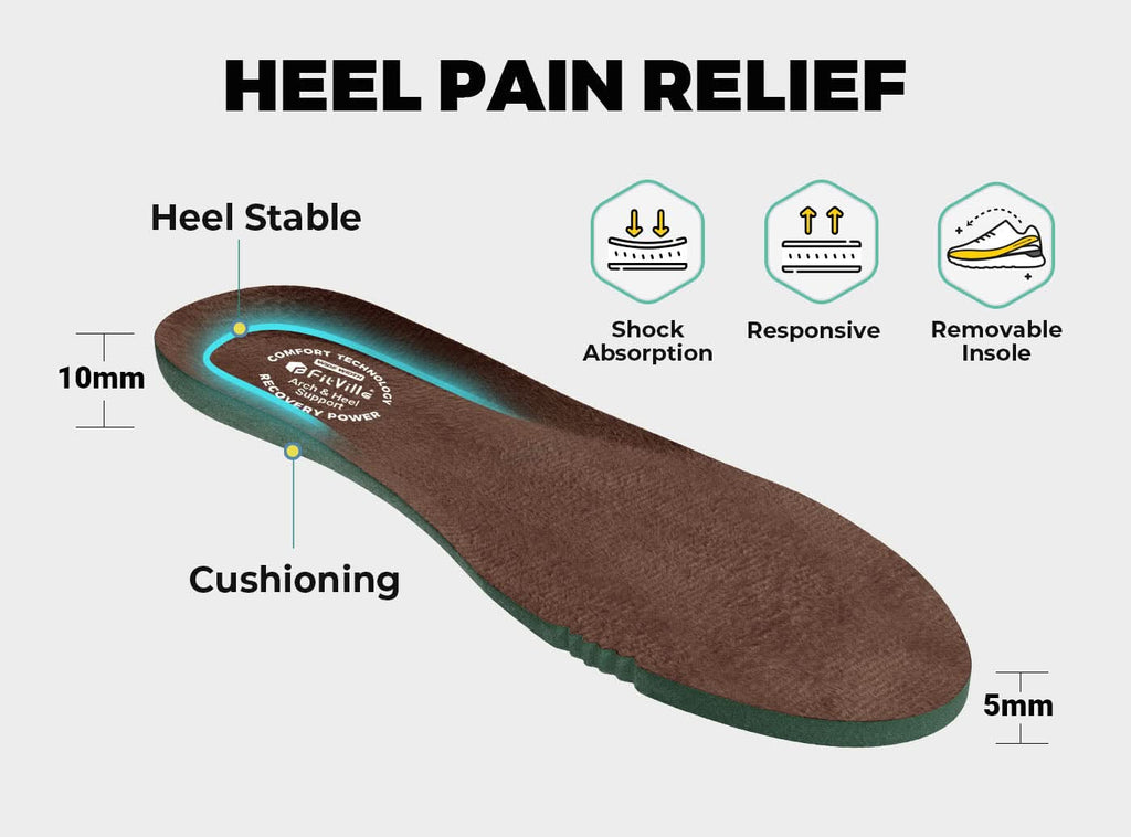 FitVille Men's EasyTop Comfort Slipper V1 - 17