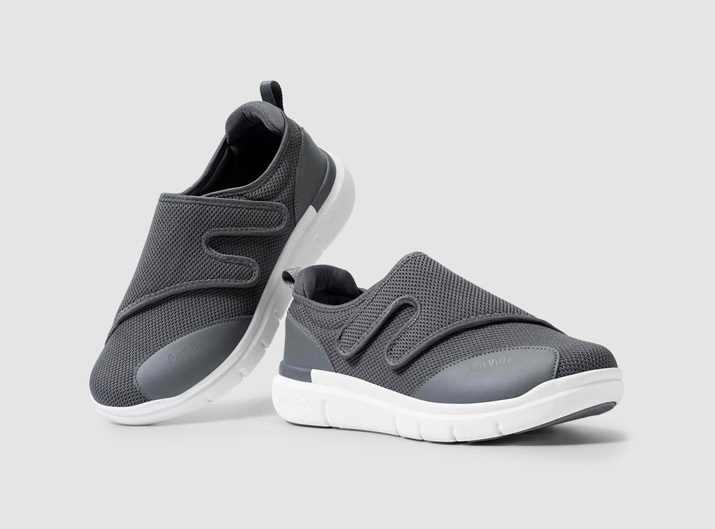 FitVille Men's EasyTop Diabetic Shoes V1 - 23