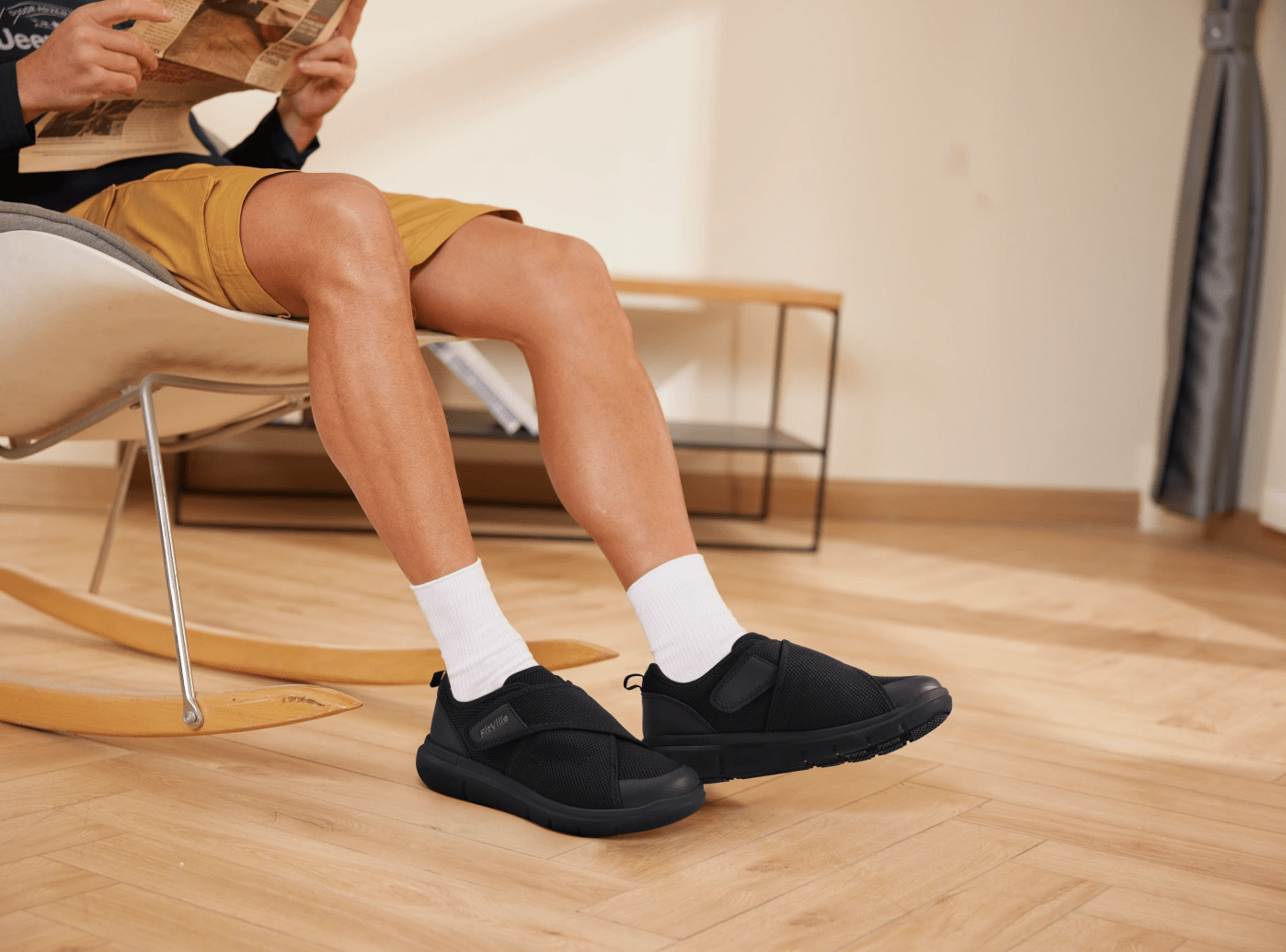 Swollen Ankles Shoes For Edema Mens Men's Walking Shoes Diabetic