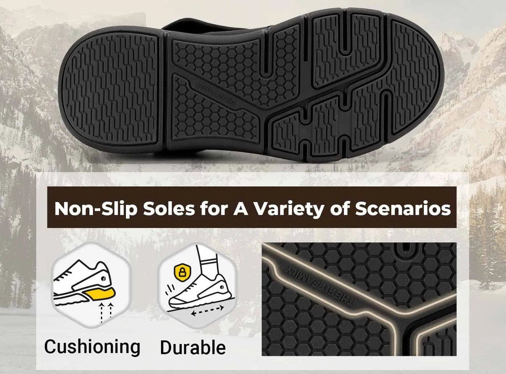 FitVille Men's EasyTop Diabetic Winter Boots V1 - 6