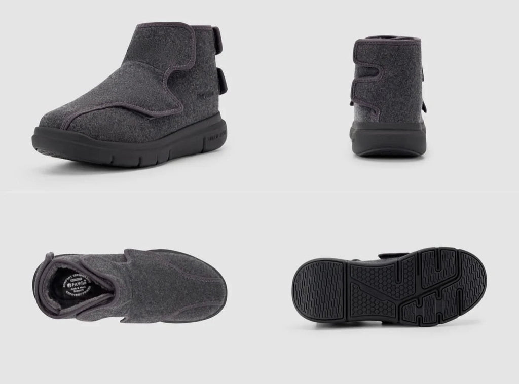 FitVille Men's EasyTop Diabetic Winter Boots V2 - 29