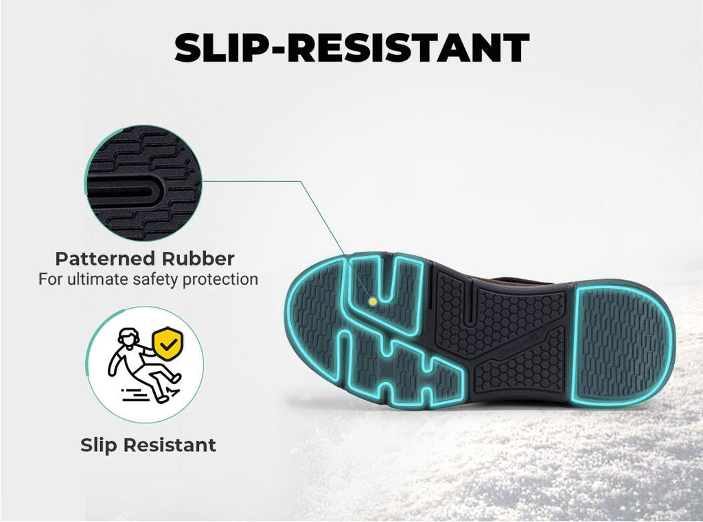 FitVille Men's EasyTop Diabetic Winter Boots V3 - 8