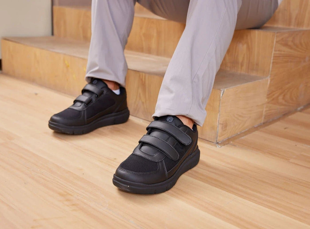 FitVille Men's EasyTop Duo Strap Diabetic Shoes V3 - 2