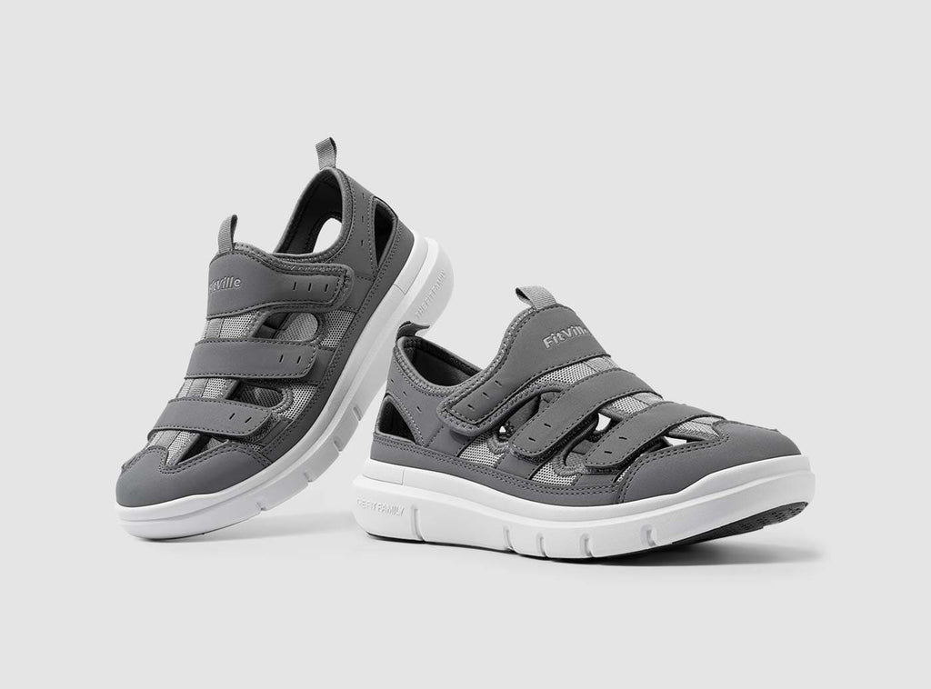 FitVille Men's EasyTop Recovery Sandal V4 - 17