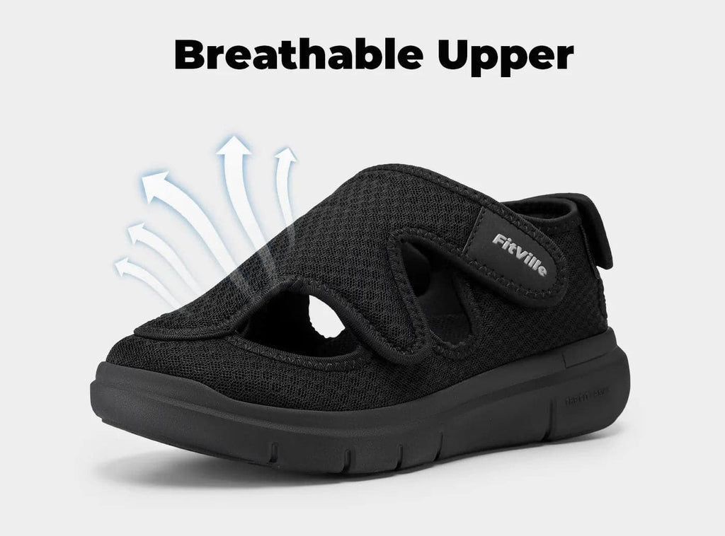 FitVille Men's EasyTop Recovery Sandal V5 - 7