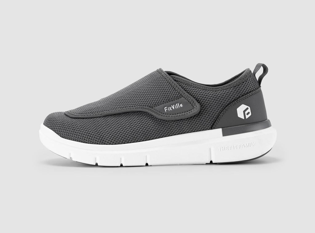 FitVille Men's EasyTop Wings Diabetic Shoes V2 - 17