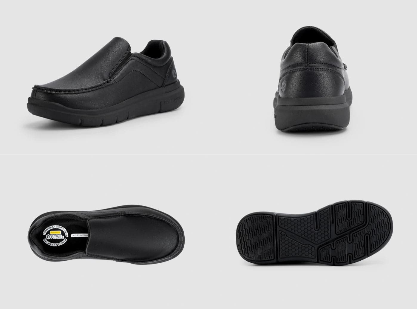 Mens slip on shoes without heel discount