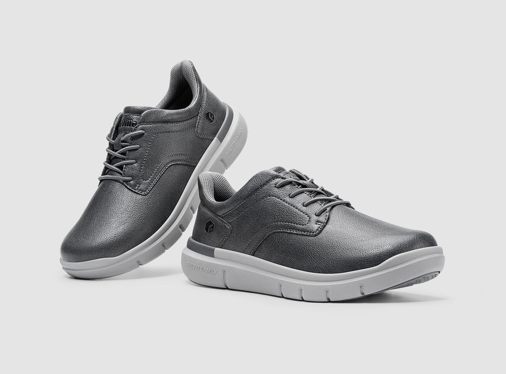 FitVille Men's EasyWalk Slip - On Dress Shoes V2 - 27