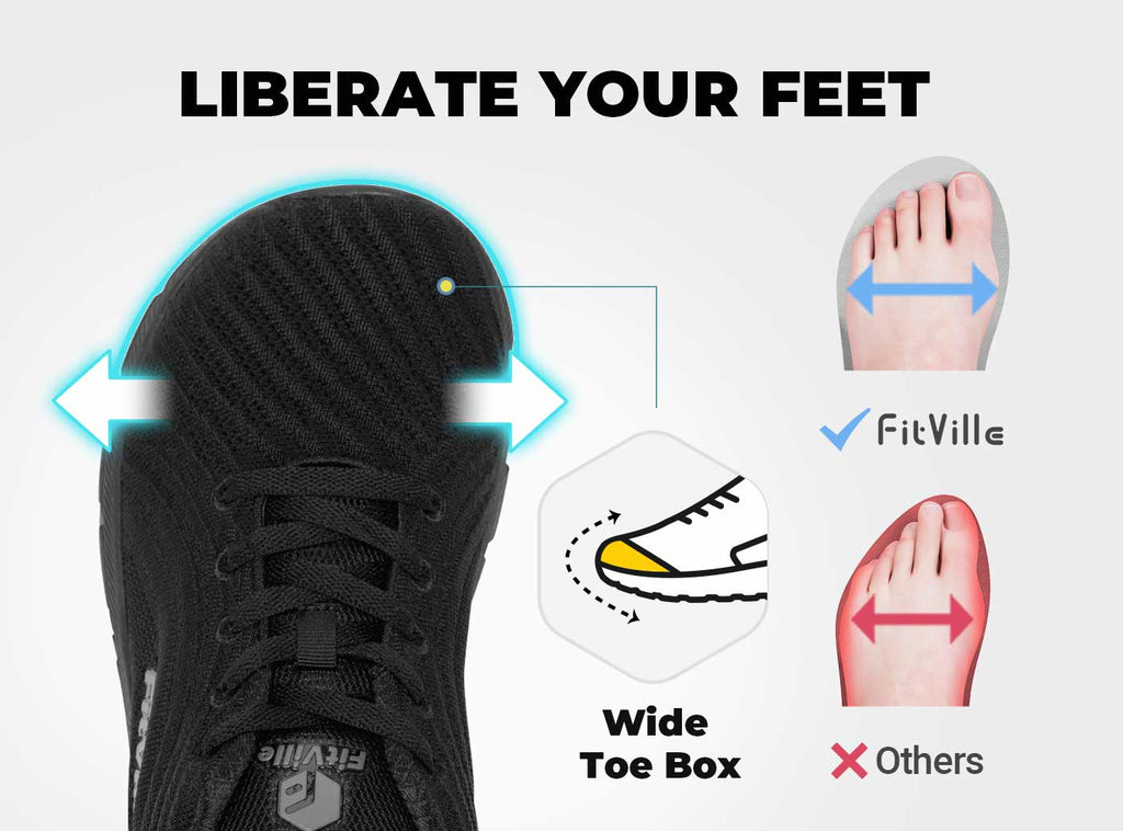 FitVille Men's FlowCore Running Shoes V2 - 11