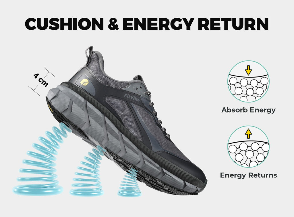 FitVille Men's FlowCore Running Shoes V4 - 16