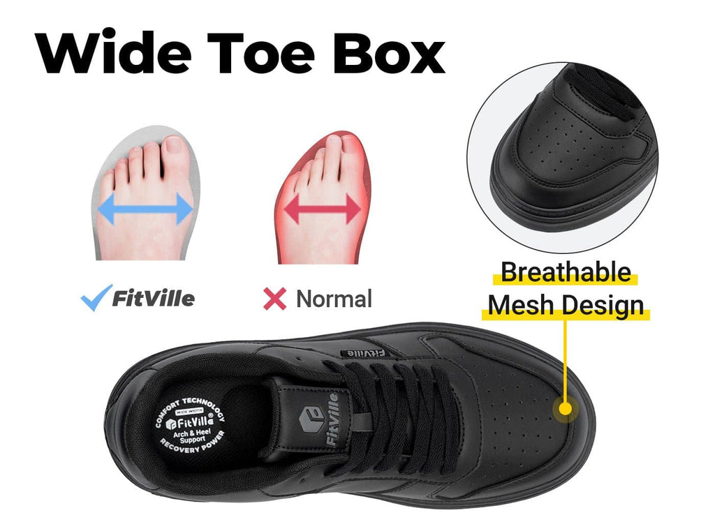 FitVille Men's FlyRider Deluxe Sneaker V2 - 3