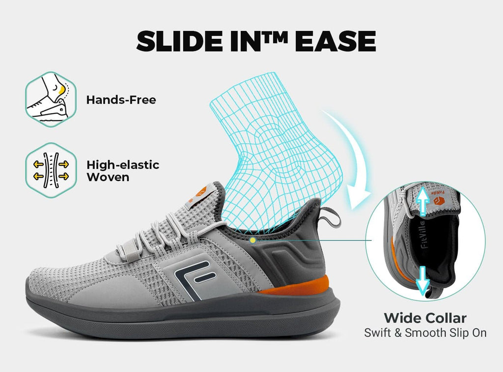 FitVille Men's Fresh Core Running Shoes V1 - 13