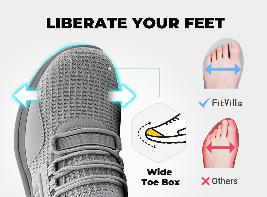 FitVille Men's Fresh Core Running Shoes V1 - 11