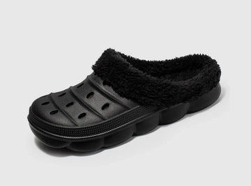 FitVille Men's Fur - lined Garden Clogs - 1