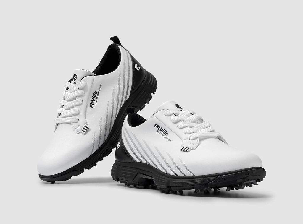 FitVille Men's GreenTread Golf Shoes V2 - 17