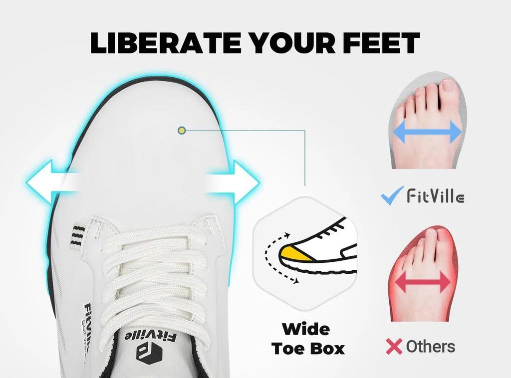 FitVille Men's GreenTread Golf Shoes V2 - 3