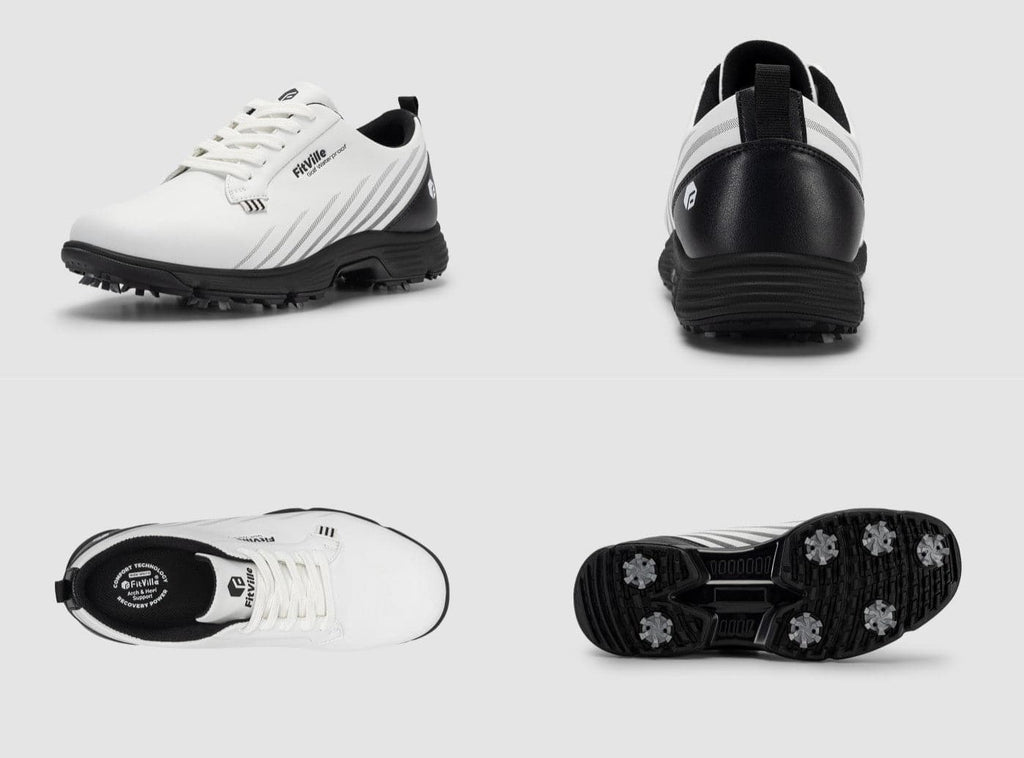 FitVille Men's GreenTread Golf Shoes V2 - 16