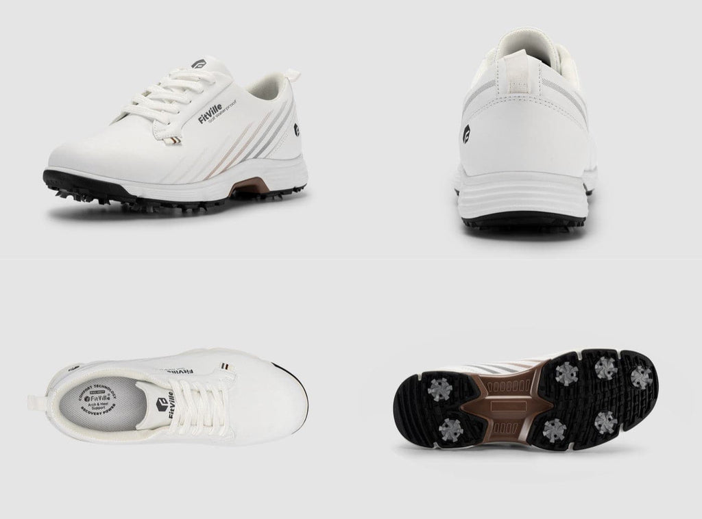 FitVille Men's GreenTread Golf Shoes V2 - 8