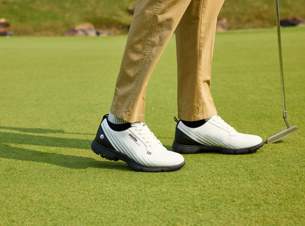 FitVille Men's GreenTread Golf Shoes V2 - 11