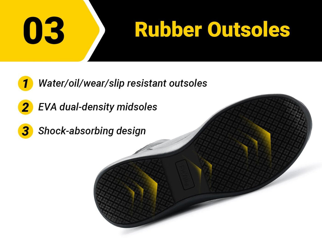 FitVille Men's High - top SteelCore Work Boots V2 - 5