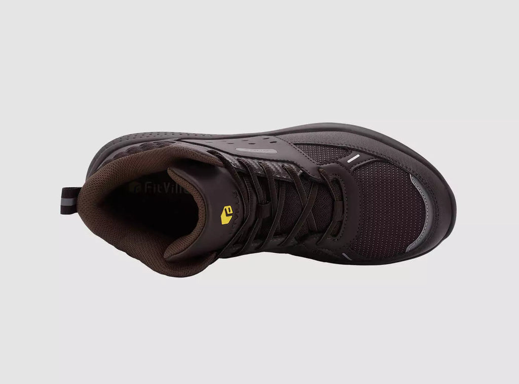 FitVille Men's High - top SteelCore Work Boots V2 - 14