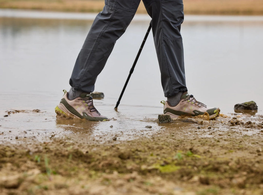 FitVille Men's Low - Top CreekCross Hiking Shoes V1 - 13
