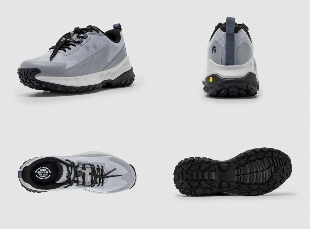 FitVille Men's Low - Top LugMax Hiking Shoes V2 - 26