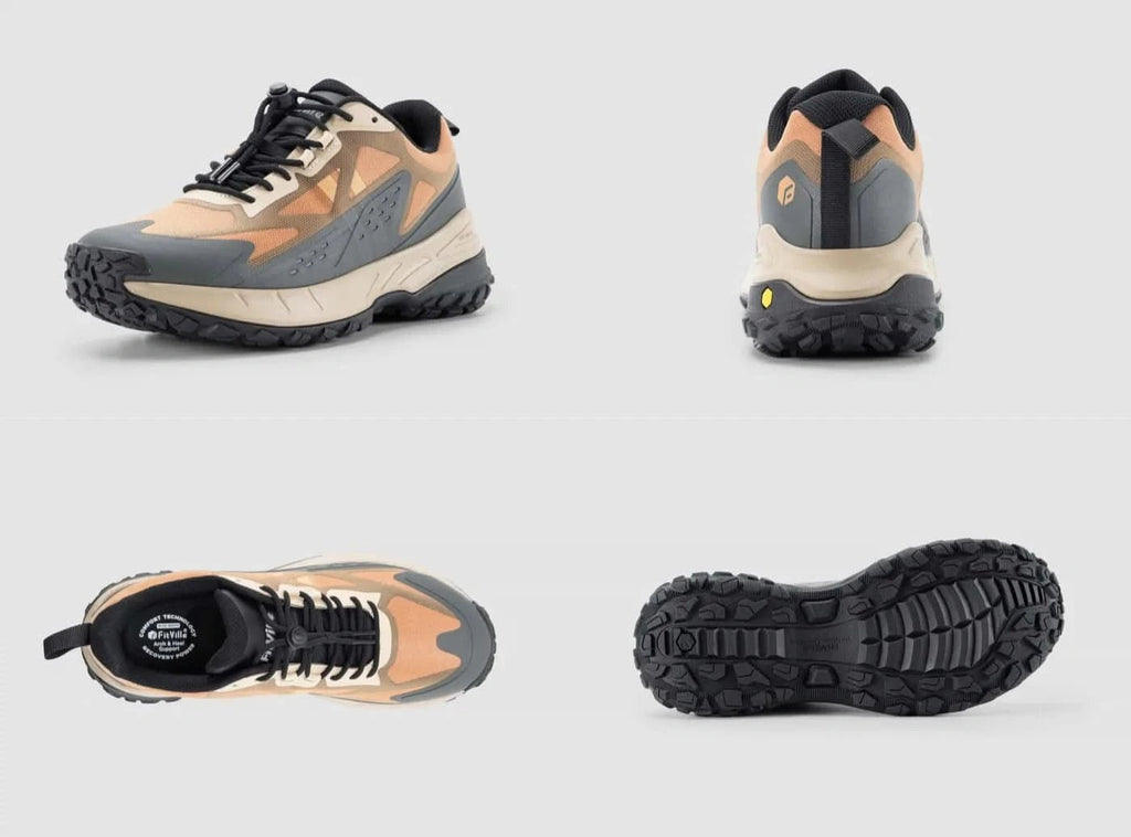 FitVille Men's Low - Top LugMax Hiking Shoes V2 - 17