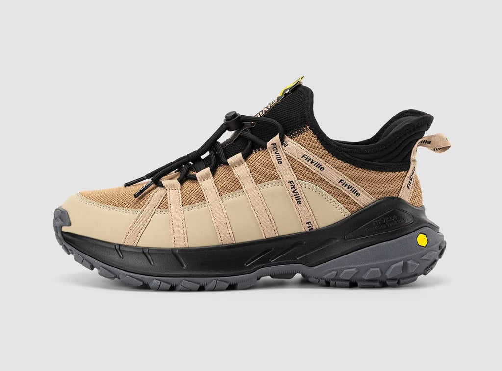 FitVille Men's Low - Top LugMax Hiking Shoes V6 - 12