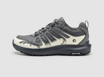 FitVille Men's Low - Top Sturdy Core Hiking Shoes V5 - 1