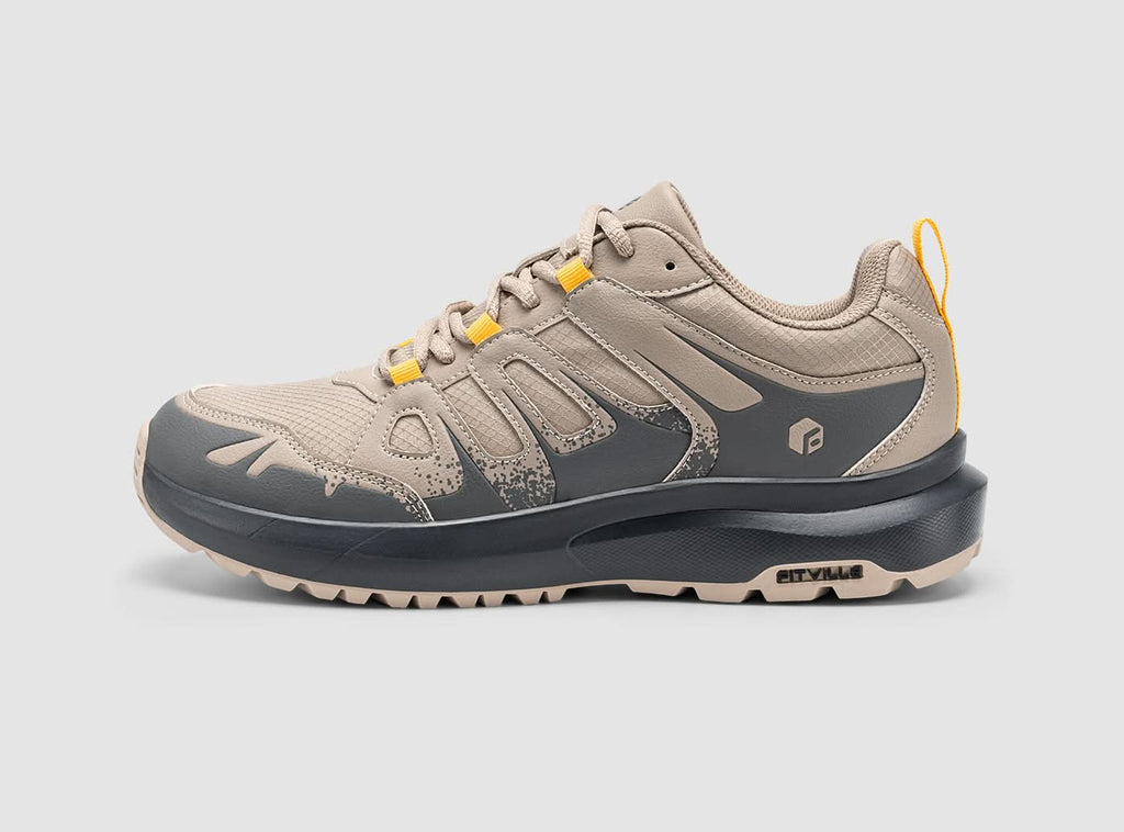 FitVille Men's Low - Top Sturdy Core Hiking Shoes V5 - 19