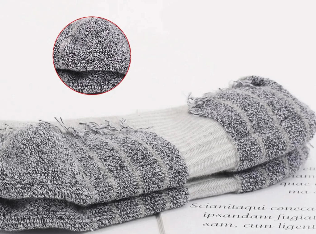 FitVille Men's Mid - Calf Athletic Socks 3 - Pair Bundle - 9