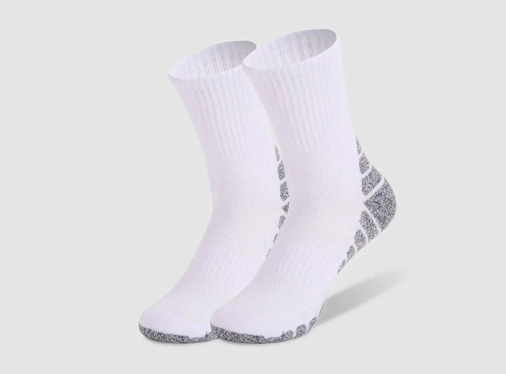 FitVille Men's Mid - Calf Athletic Socks 3 - Pair Bundle - 17