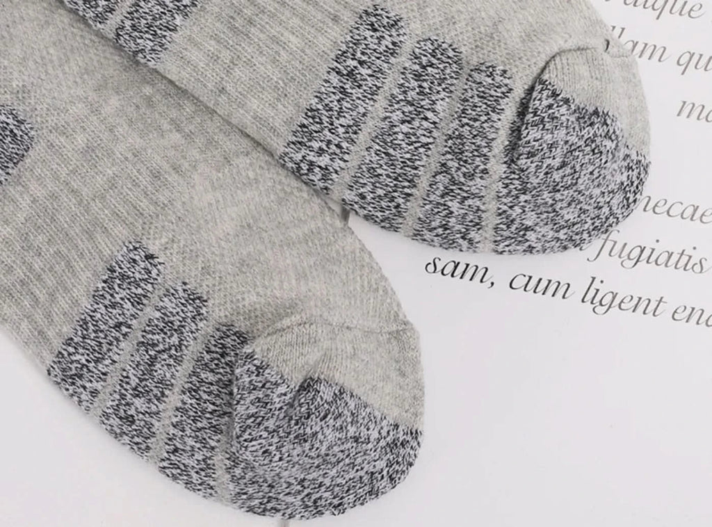 FitVille Men's Mid - Calf Athletic Socks 3 - Pair Bundle - 10