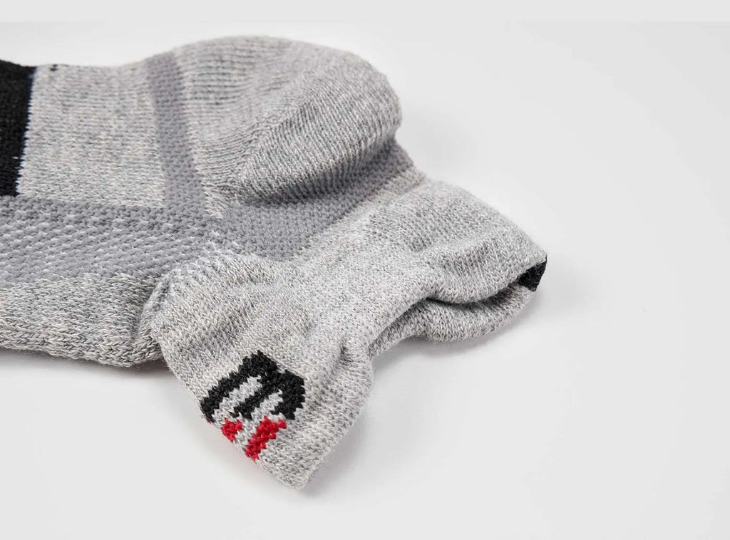 FitVille Men's PowerStride Ankle Socks 5 - Pair Bundle - 4