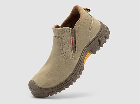 FitVille Men's Puncture - Resistant Slip - On Steel Toe Safety Work Shoes - 2