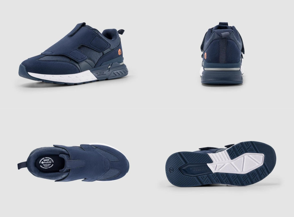 FitVille Men's Rebound Core Walking Shoes V10 - 17