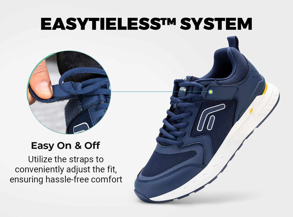 FitVille Men's Rebound Core Walking Shoes V7 - 4