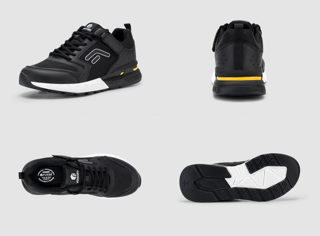 FitVille Men's Rebound Core Walking Shoes V7 - 8