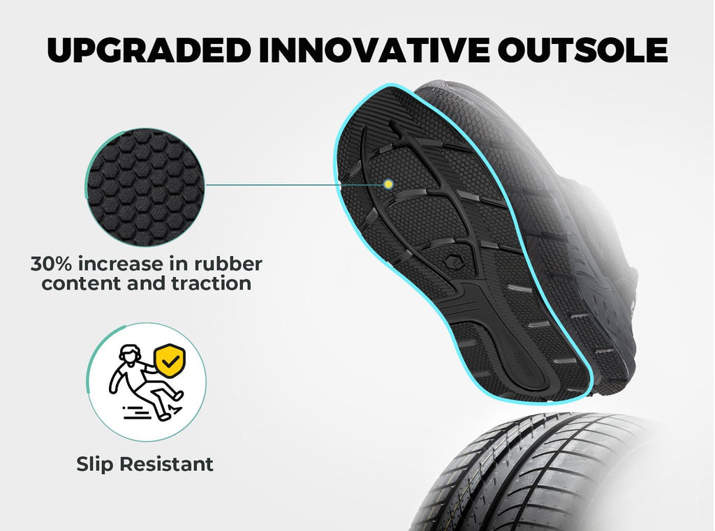 FitVille Men's Rebound Neo Walking Shoes V2 - 7